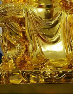 四川，我们来啦！金易贴金，佛像贴金真专家！
