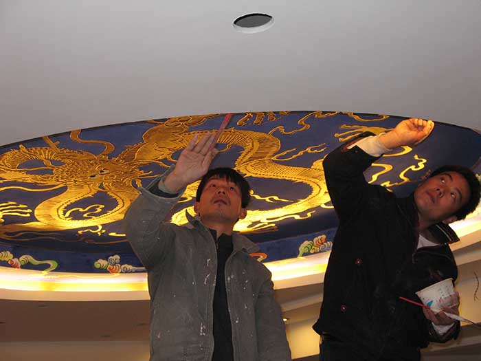 各位小主，您上眼瞧啦！吊顶贴金首选金易贴金