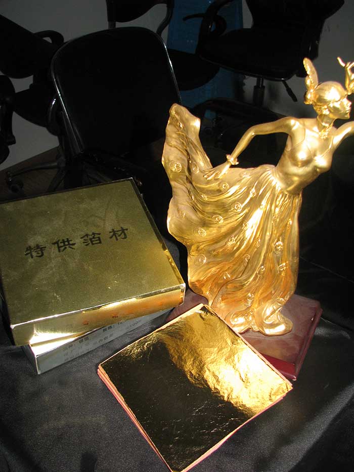  贴金，老物新用