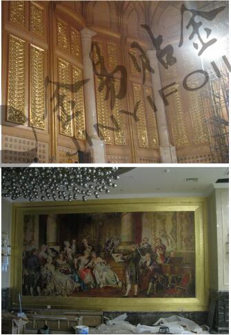 金易贴金解析豪宅中的金箔搭配技巧