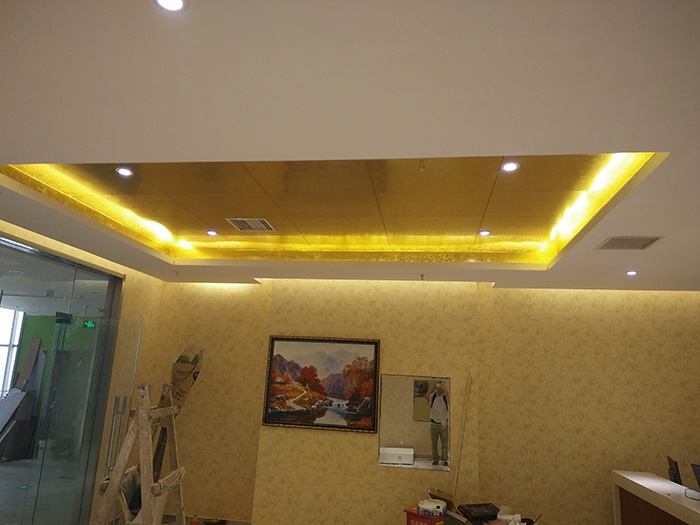 高强度贴金方法