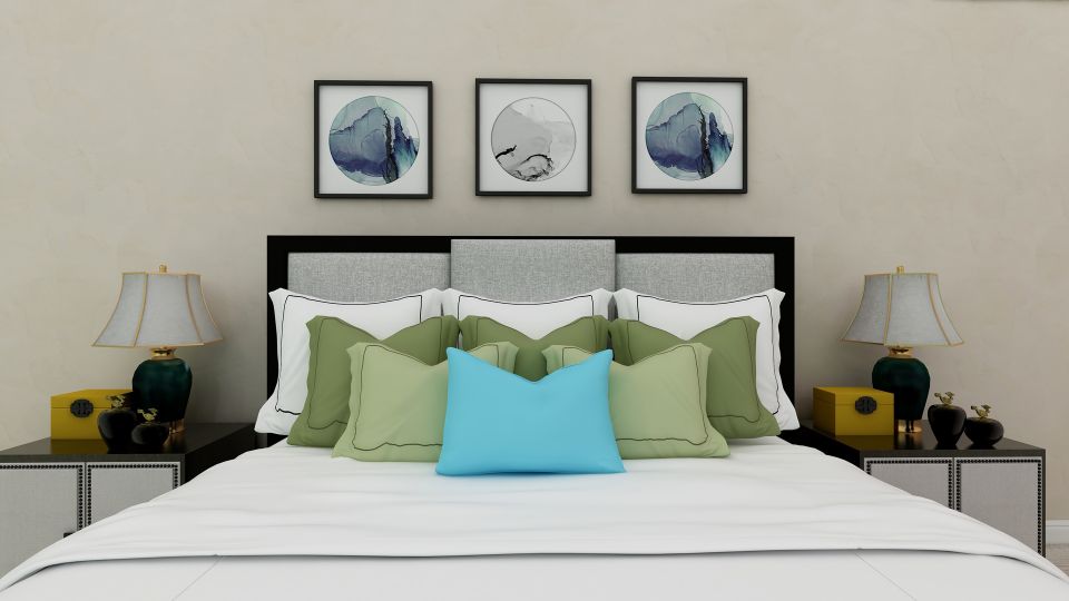 别墅贴金之沙发背景墙的妙用