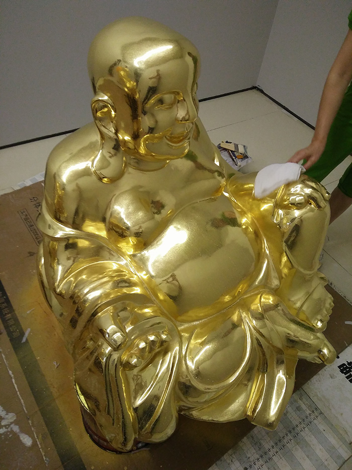 佛像贴金的历史