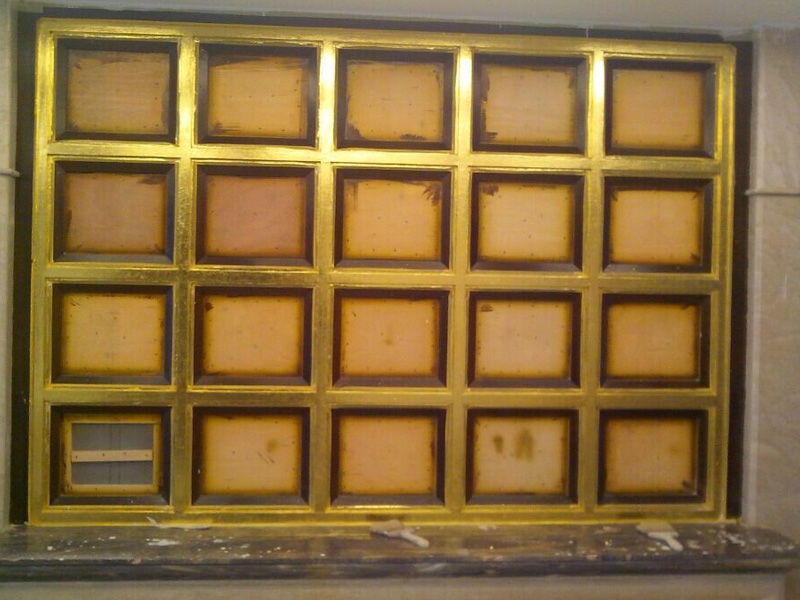 保护方法/佛像贴金